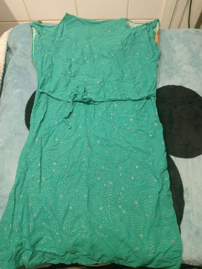 Djellaba verte et doré - photo numéro 4