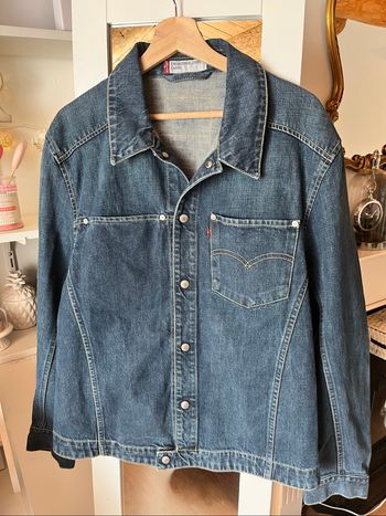 Veste en jean bleu foncé homme Levi's T.L TBE