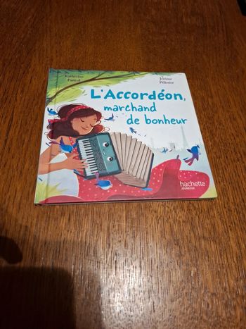 Livre l’accordéon marchand de bonheur