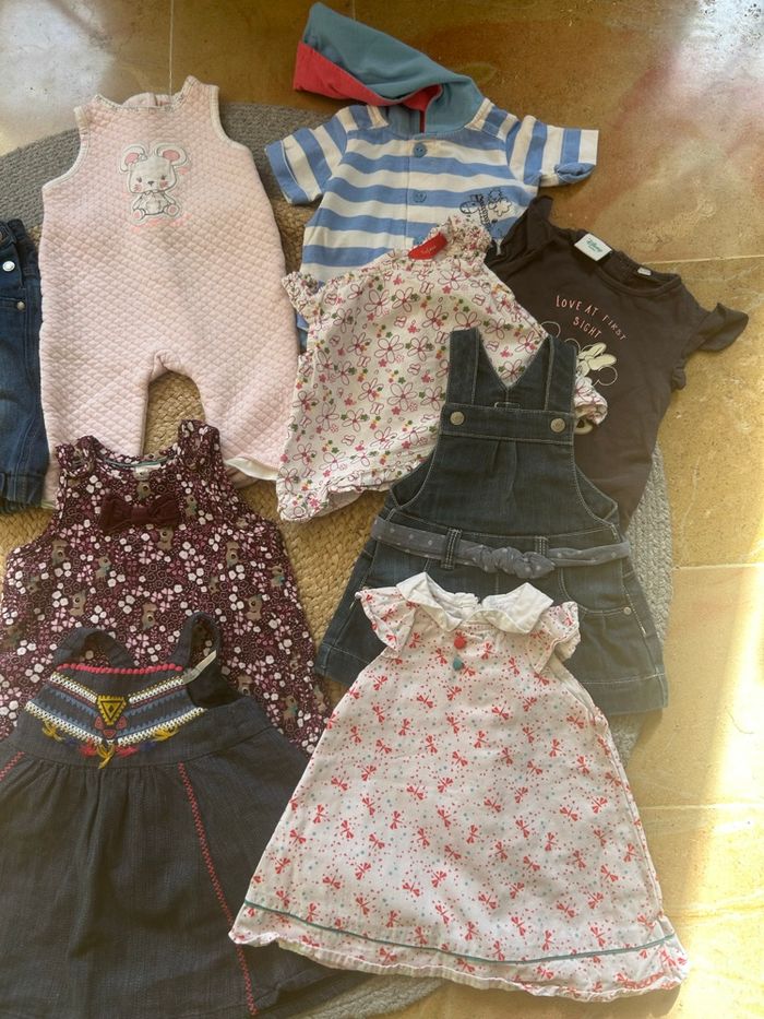 Lot vêtements été fille 3 mois - photo numéro 3