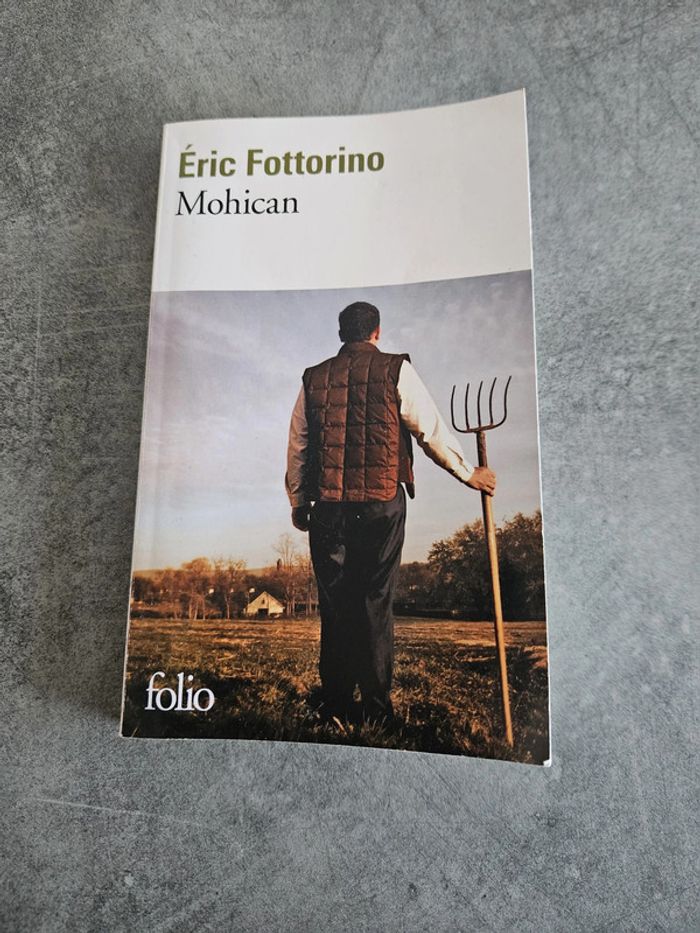 Livre roman récit contemporain "Mohican" de Eric Fottorino