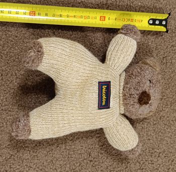Peluche ours tricotou