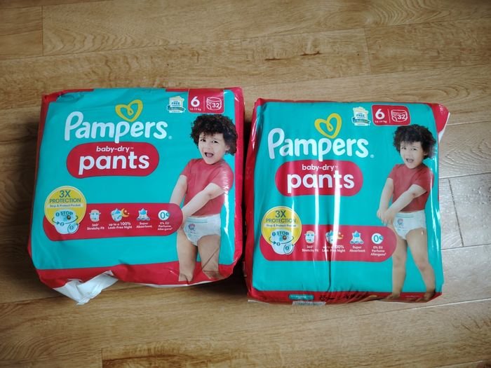 Couches culotte taille 6