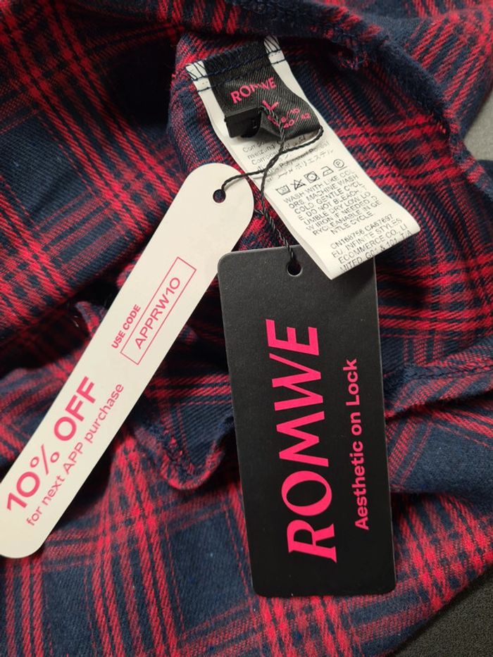Chemise flanelle romwe - photo numéro 3