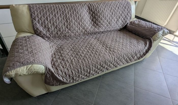 Housse de canapé gris - photo numéro 3