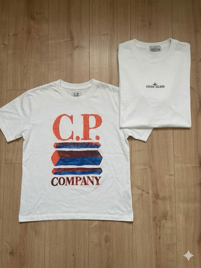 TEE shirt stone island et cp company - photo numéro 1