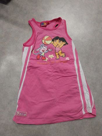 robe fille 5 ans dora