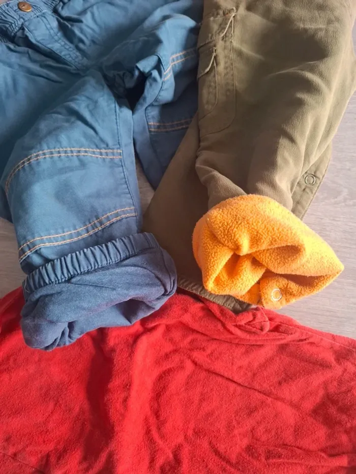 Lot de 12 pantalons et salopettes 24 mois - photo numéro 9