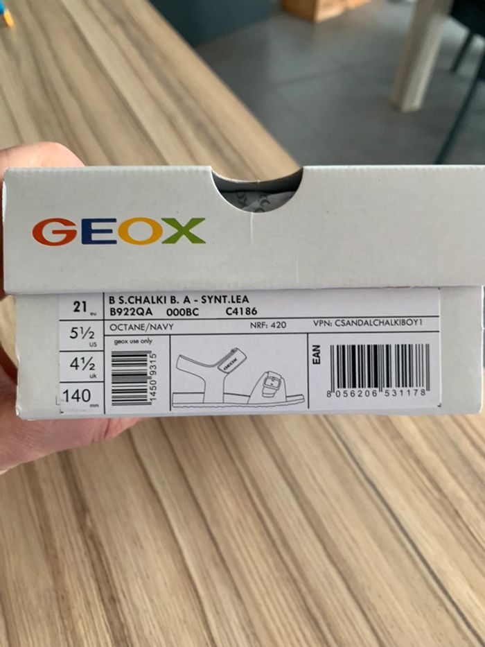 Sandales GEOX en 21 - photo numéro 4