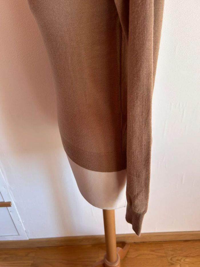 Pull col roulé, marron/camel, Zara - photo numéro 8