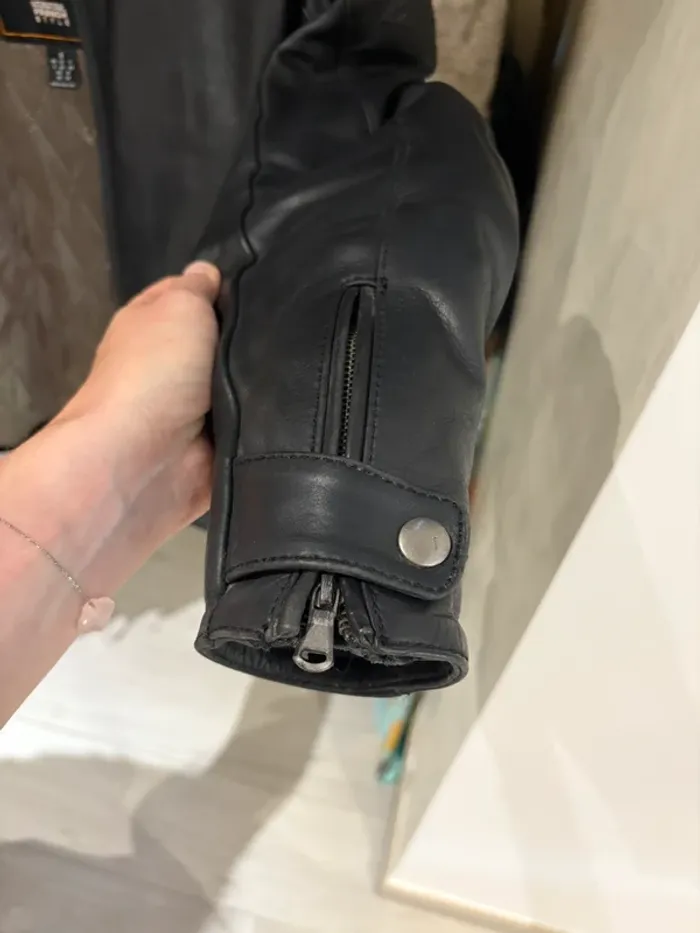 Veste moto homme tout cuir IXON - photo numéro 9
