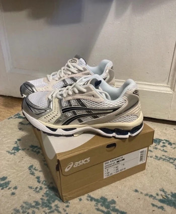 Asics Gel-Kayano 14 Blanc Argent Noir 40
