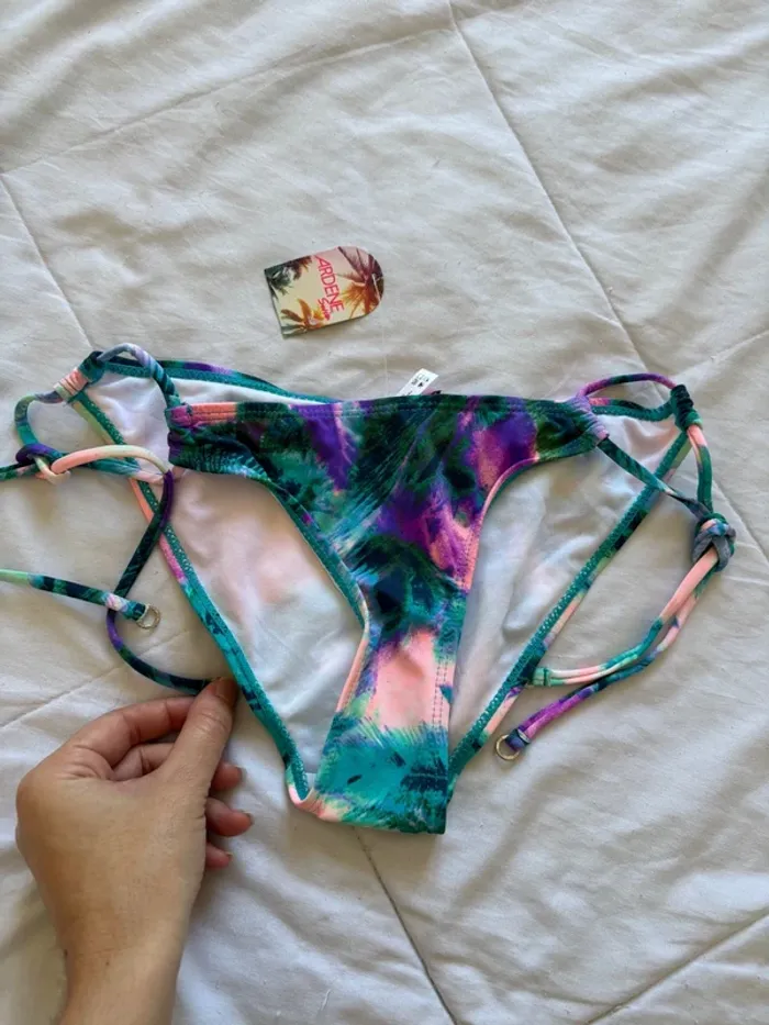 Lot 4 maillots de bain bikini bas et haut fluo multicolore Penti Ardene taille XS/34 neuf - photo numéro 14