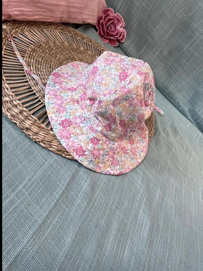 Chapeau liberty taille 6-12 mois 46-48 cm - photo numéro 5