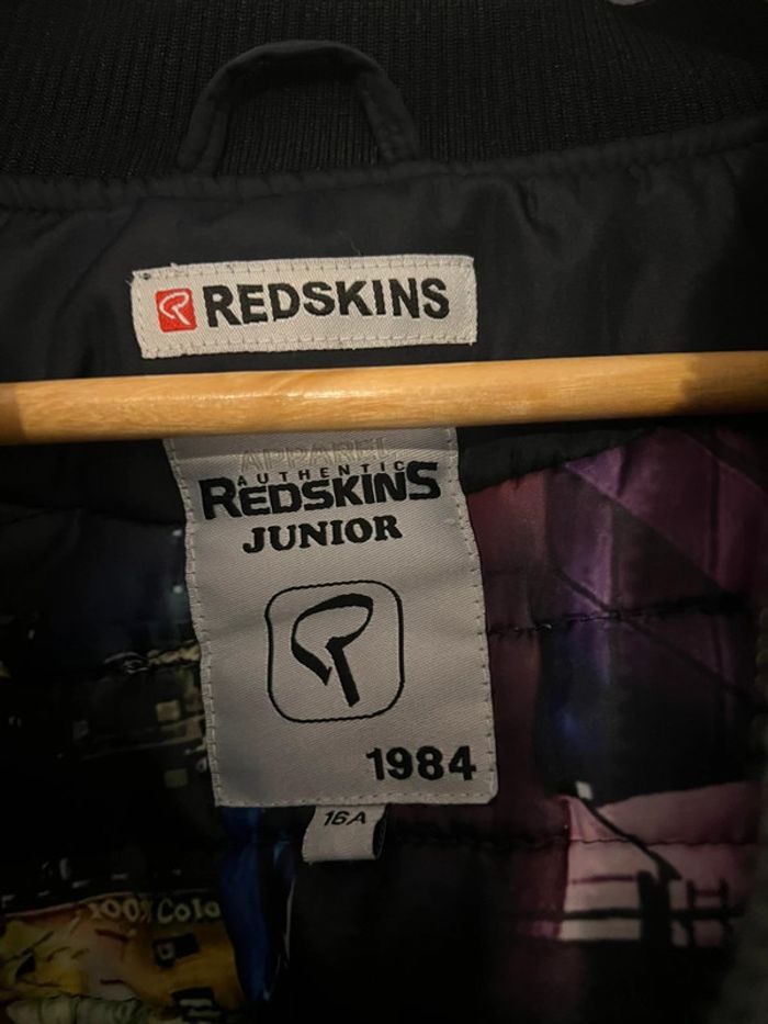 Veste bombers redskin - photo numéro 3
