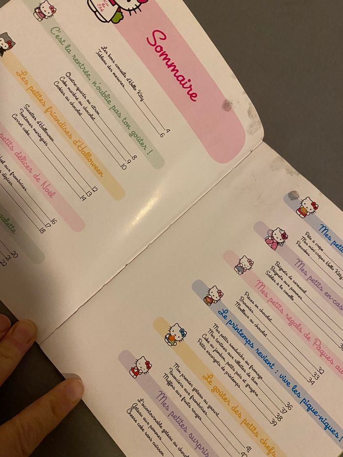 Hello kitty, mon livre de cuisine - photo numéro 2