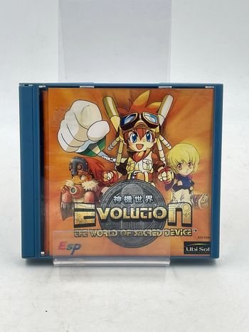Jeu vidéo Évolution the World Of Sacred Device sur console Sega Dreamcast
