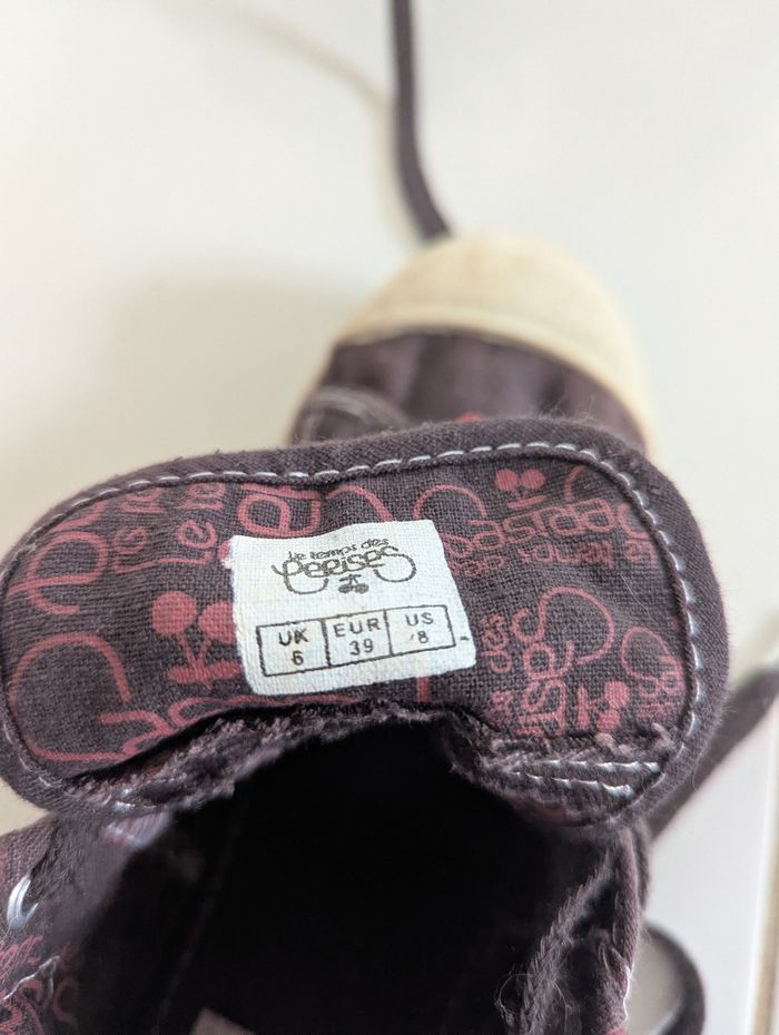 Baskets "le temps des cerises 🍒"