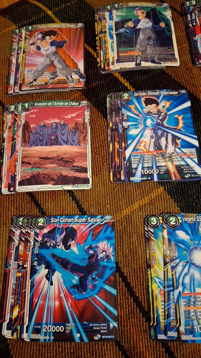 Cartes Collection Dragon Ball