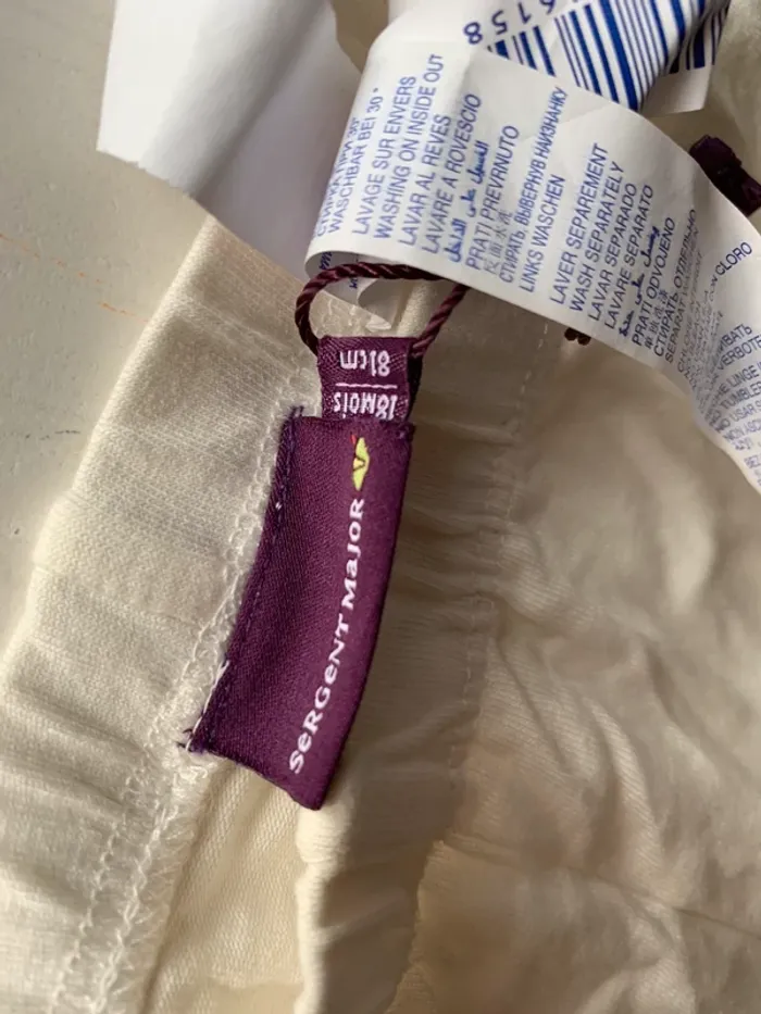 Lot de 2 leggings 18mois sergent major et DPAM - photo numéro 2