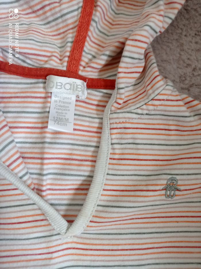 Combinaison été mixte, OBAIBI, taille 12 mois - photo numéro 5