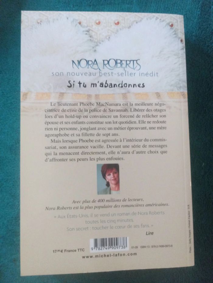 Nora Roberts - Si tu m'abandonnes - photo numéro 2