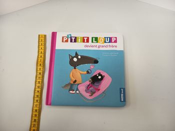 Livre p'tit loup devient grand frère auzou éveil