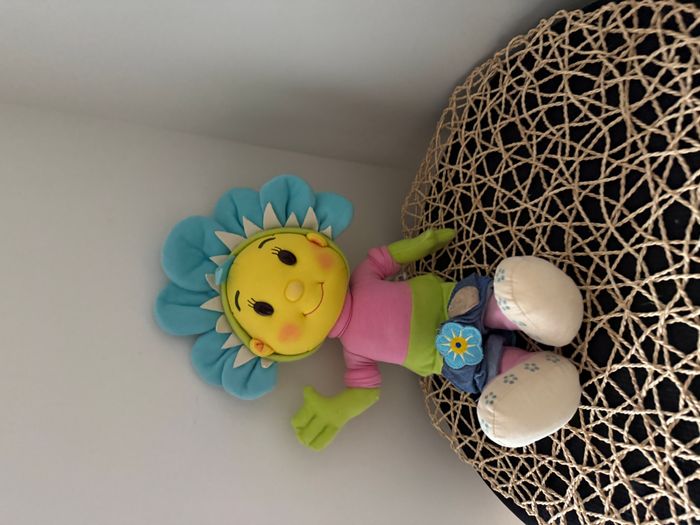 Peluche Fifi la fleur de Fifi et ses Floramis jaune vintage 2004 interactif - photo numéro 3