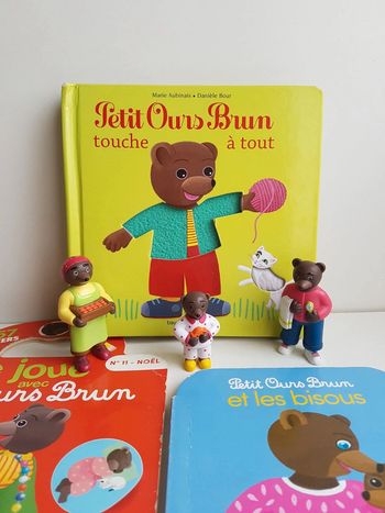 Livres et figurines Petit ours brun