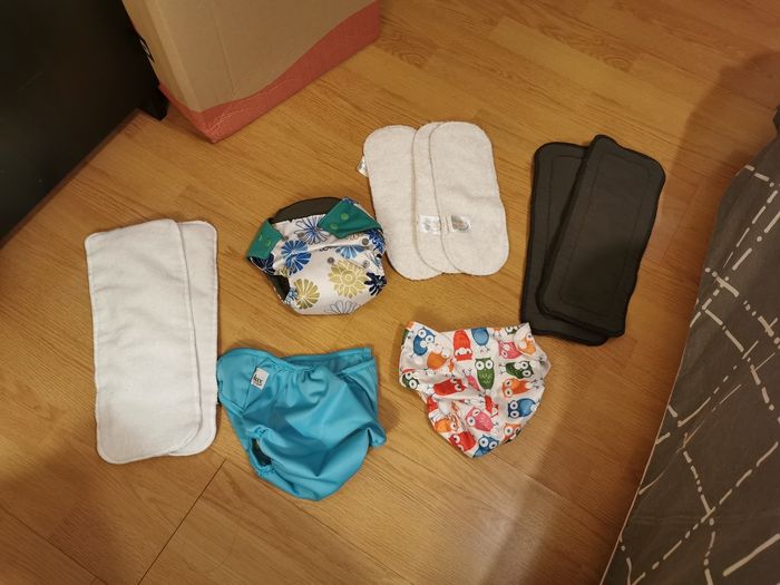 Lot de 3 couches lavables