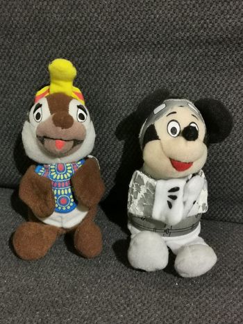 Lot de 2 petites peluches vintage disney mcdo