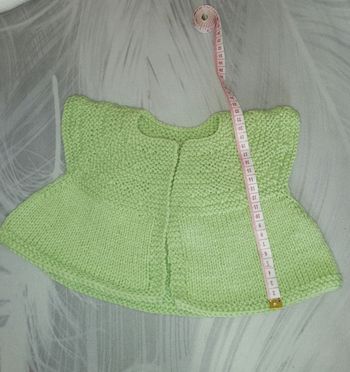 Gilet fait main