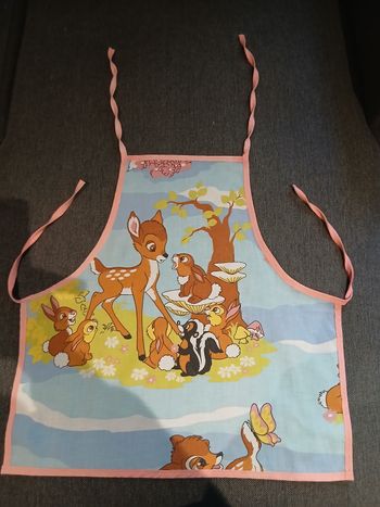 Tablier de cuisine bambi à partir de 3-6ans