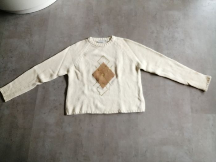Pull beige Taille 38/40 kiabi casual