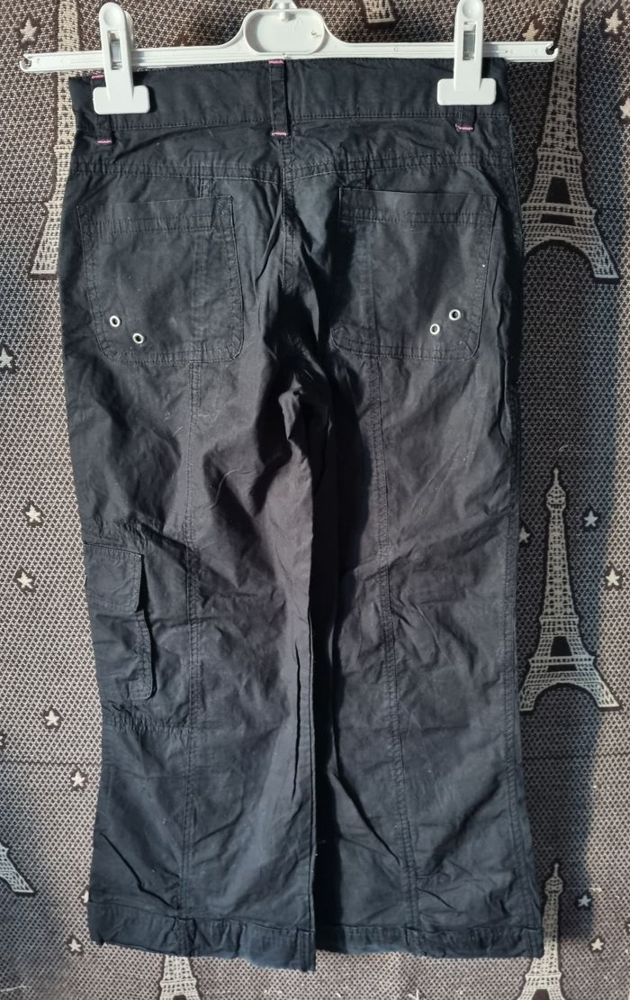 Pantalon noir multiples poches 12ans - photo numéro 5