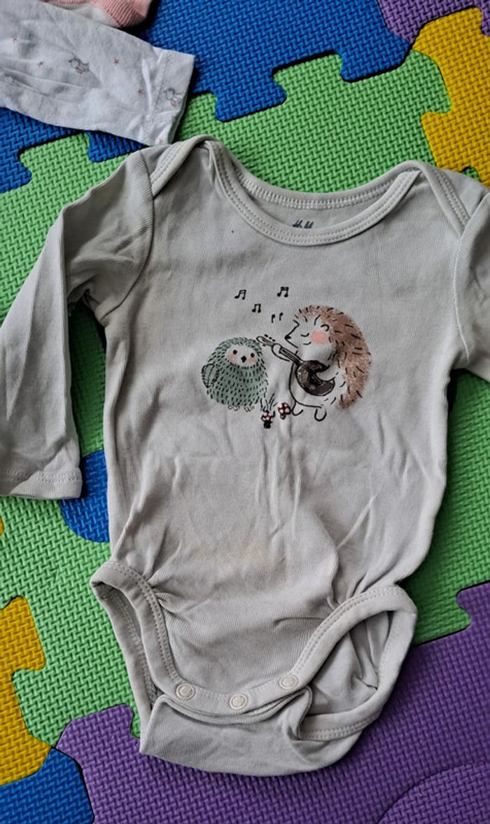 Lot de 6 bodies ML 1 mois + 1 bonnet - photo numéro 11