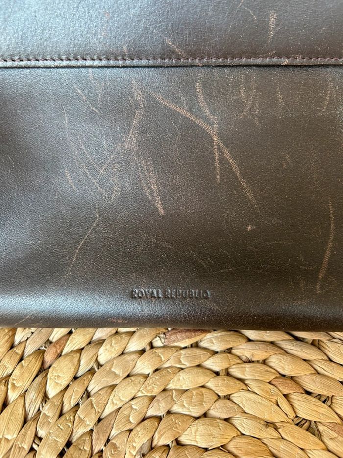Pochette cuir marron Royal Republiq - photo numéro 2