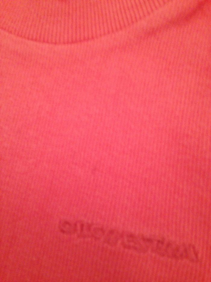 Polo Rose Corail Manches Longues - photo numéro 2