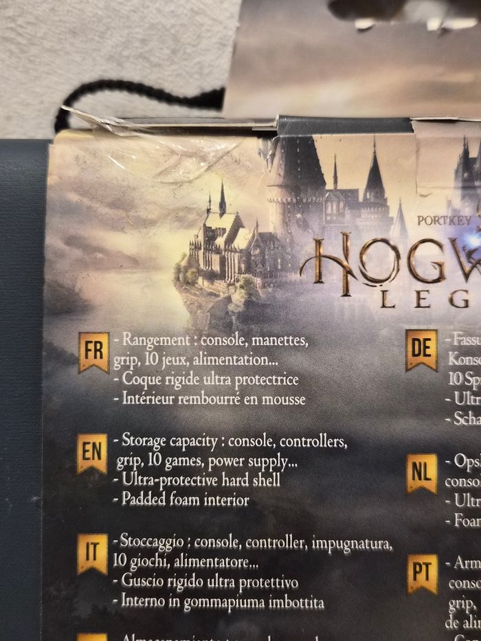 Sacoche XL pour switch ou switch oled Hogwarts Legacy neuve - photo numéro 3