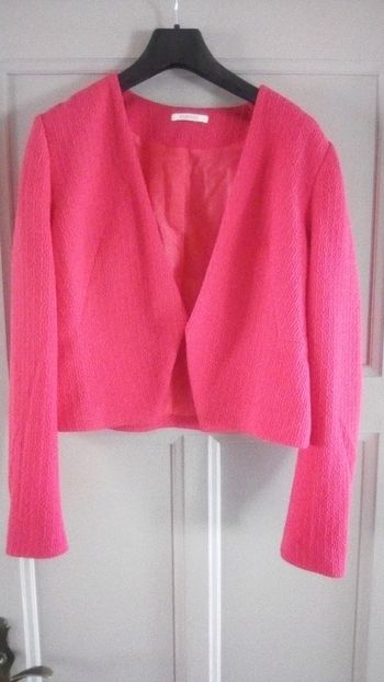 Veste rose fushia Camaïeu.