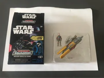 Figurine star wars serie 1 micro galaxy squadron Cobb wanth  & speeder bike chase