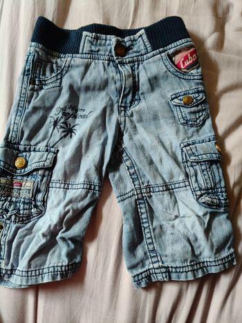 Bermuda short pantacourt sergent major 24 mois