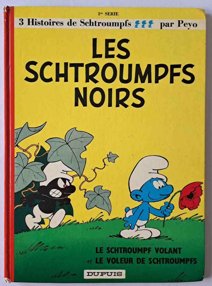 📚 BD Les Schtroumpfs Noirs Peyo Dupuis 1978