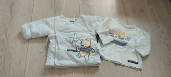 T-shirt ML+ gilet garçon 0/1 mois Disney Winnie