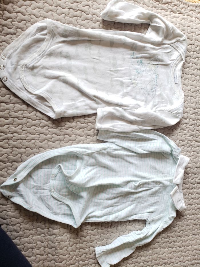 Lot 2 bodies petit bateau - photo numéro 2