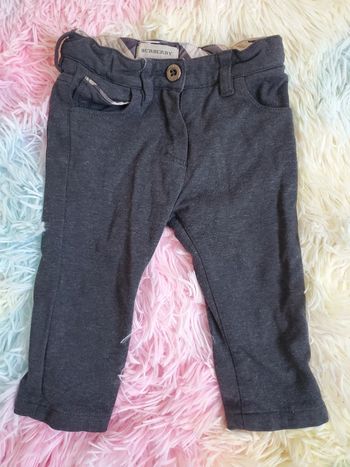 🌴 Pantalon gris foncé marque burberry taille 12 mois
