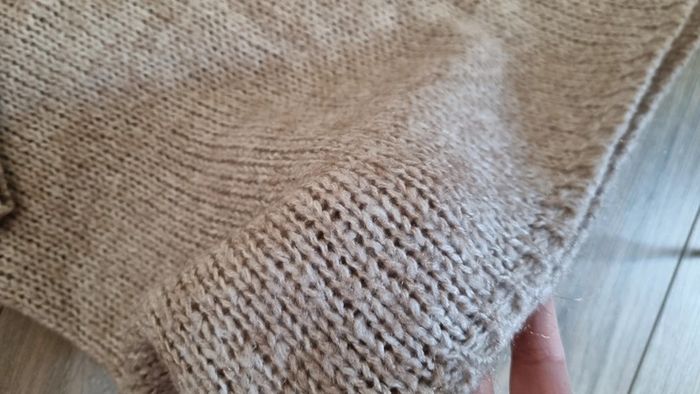 Pull In Extenso XL sympa col V beige - photo numéro 5