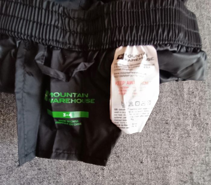 Pantalon de pluie/Surpantalon, Waterproof, mixte, Taille 3/4 ans, neuf - photo numéro 6