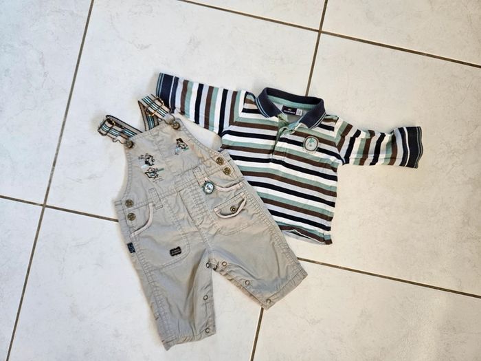 Ensemble bébé garçon 3 mois Sergent major BBG