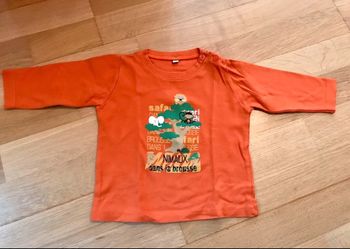 T-shirt safari 12 mois